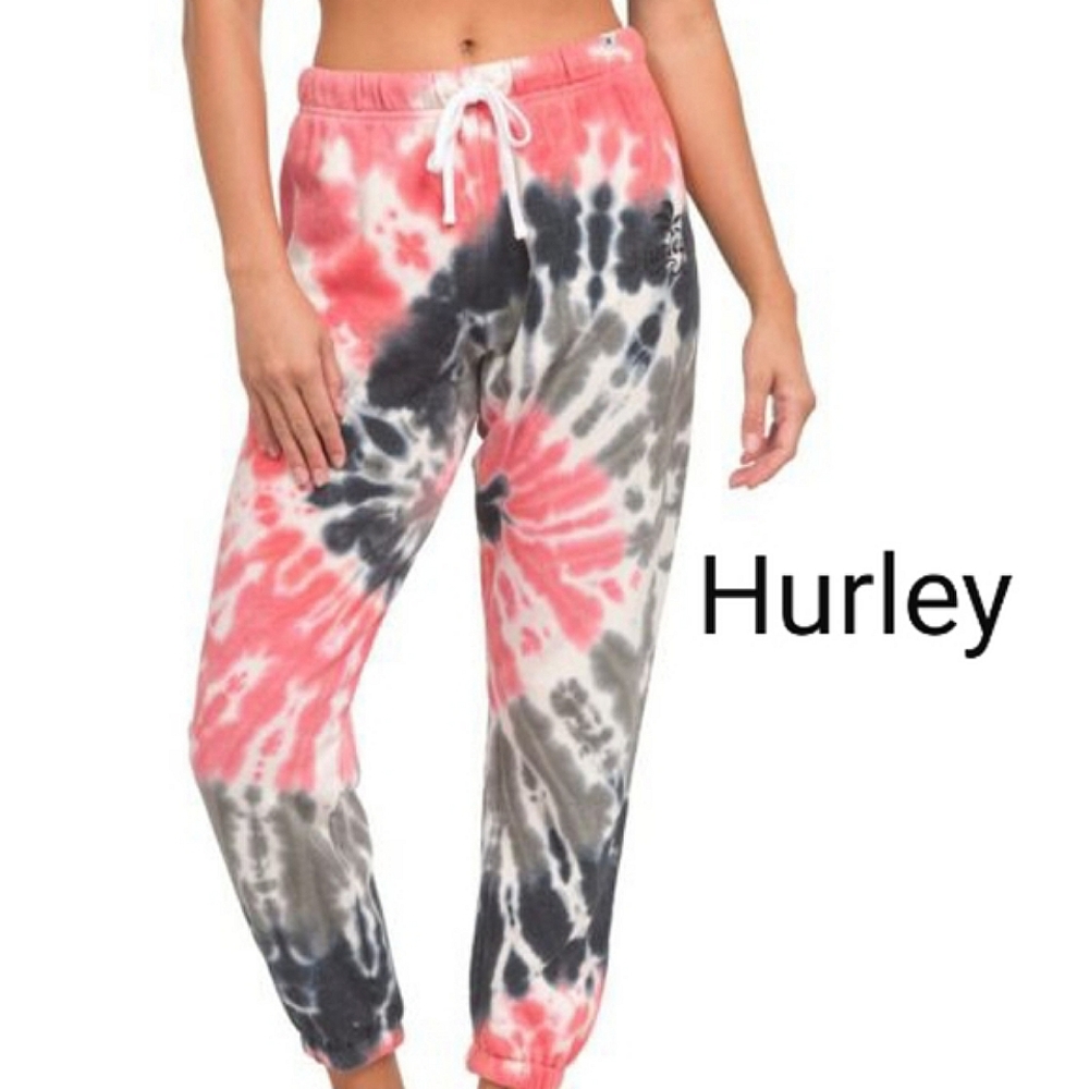 Hurley Vibing Swirled Fleece Joggers